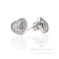 Wholesales 925 silver woman stud earrings